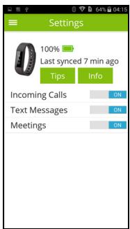 ACER LIQUID LEAP BLANC - Changer les réglages de notification - 1
