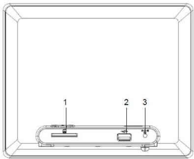 PROLINE PL-DPF1015 - DESCRIPTION DES PIECES - 1