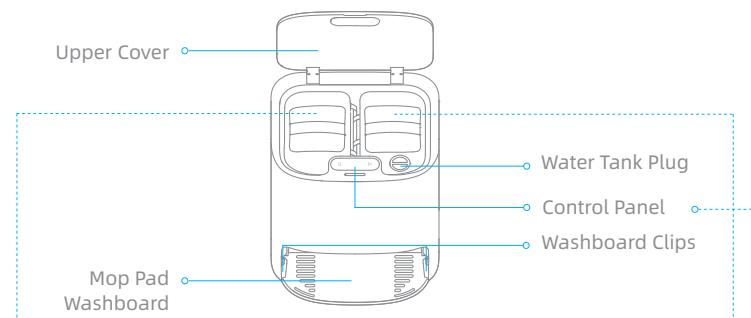 DREAME ASPI-ROBOTW10 - Self-Wash Base - 1