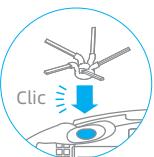 DREAME ASPI-ROBOTW10 - Installer la brosse latérale - 1