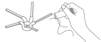 DREAME ASPI-ROBOTW10 - Cleaning the Side Brush - 1