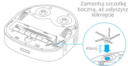 DREAME ASPI-ROBOTW10 - Zamontuj szczotke bocznaj - 1