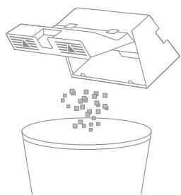 DREAME ASPI-ROBOTW10 - Contenitore Raccoglipolvere *Pulire secondo necessità - 2