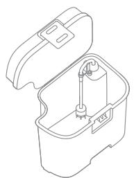 DREAME ASPI-ROBOTW10 - Frischwassertank * Reinigen Sie die Filtermedien einmal alle 3 Monate - 2