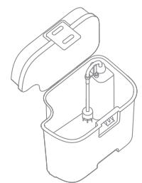 DREAME ASPI-ROBOTW10 - Fresh Tank * Clean the filter media once every 3 months - 2