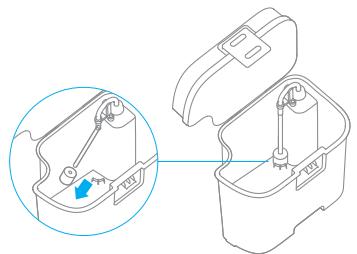 DREAME ASPI-ROBOTW10 - Serbatoio dell'Acqua Pulita * Pulisci il media filtrante una volta agli 3 mesi - 1