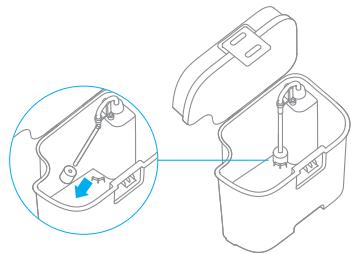 DREAME ASPI-ROBOTW10 - Réserveur d'eau propre *nettoyez le média filtrant une fois tous les 3 mois* - 1