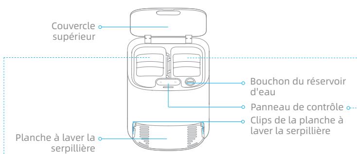DREAME ASPI-ROBOTW10 - Base d'auto-lavage - 1