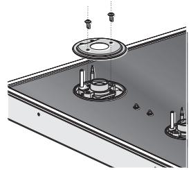 SMEG PX7502 - Enlèvement du plan de cuisson - 2