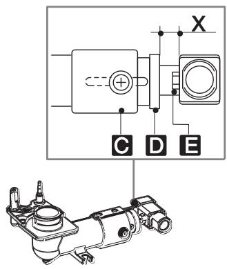 SMEG PX7502 - Réglage pour gaz liquide - 1