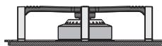 SMEG PX7502 - Positionnement des grilles - 8