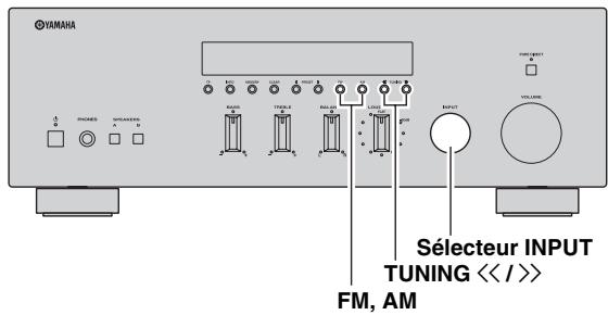 YAMAHA R-S300 SI ARGENT - Syntonisation automatique - 1