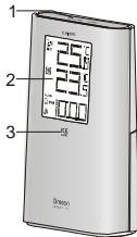 OREGON SCIENTIFIC RDREV EW92 NOIR - Touche SNOOZE / LIGHT : - 1