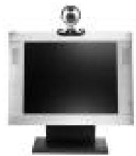 LOGITECH QuickCam Pro 5000 - Positionnement de la lampe et des haut-parleurs - 1