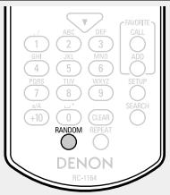 DENON D-F109N SPBK SILV. - Lecture aléatoire (Aléatoire) - 1