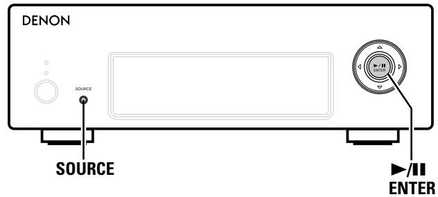 DENON D-F109N SPBK SILV. - Réinitialisation du microprocesseur - 1