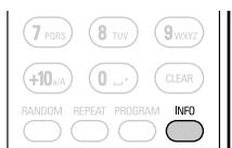 DENON D-F109N SPBK SILV. - Affichage d'informations pendant la réception - 1