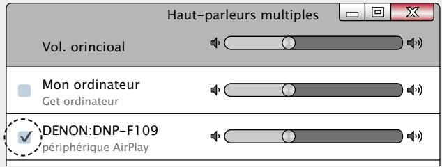 DENON D-F109N SPBK SILV. - □ Enceintes multiples (pour la connexion système DRA-F109 uniquement) - 1