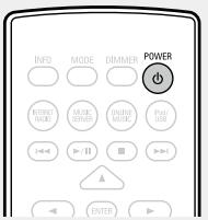DENON D-F109N SPBK SILV. - Déconnexion de l'iPod - 1