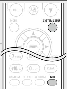 DENON D-F109N SPBK SILV. - Changement de l'information de réception pour la station DAB en cours - 1