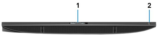 DELL INSPIRON AIO 245477 R63YP - Partie inférieure - 1
