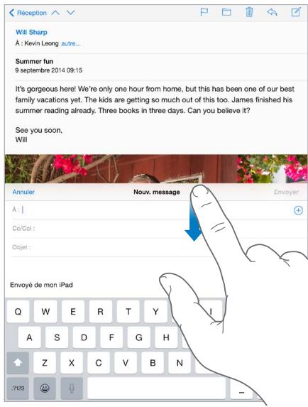 APPLE IPAD AIR 2 CEL64 SILCO - Finir d'écrire un message plus tard - 1