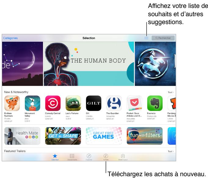 APPLE IPAD AIR 2 CEL64 SILCO - L'App Store en un coup d'œil - 1