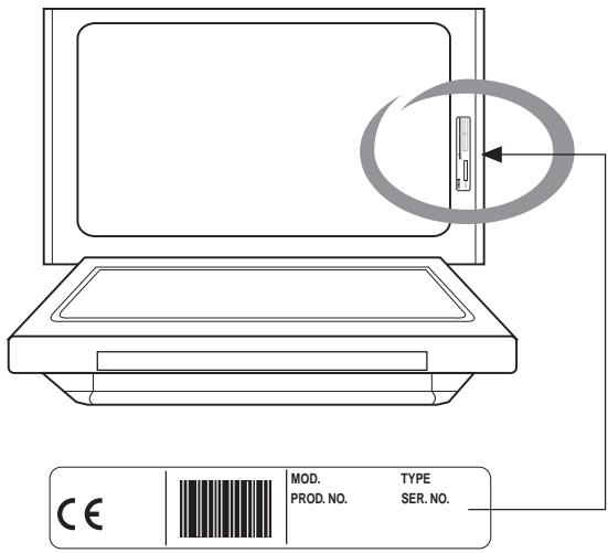 FAURE CGC 6942 W BLANC - Plaque signalétique - 1