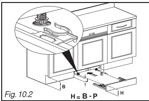 SAUTER SVH 90 WF1 BLANC - - REMONTAGE DE LA PLINTHE - 2