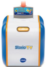 VTECH STORIO TV - Insérer/retirer une cartouche - 1