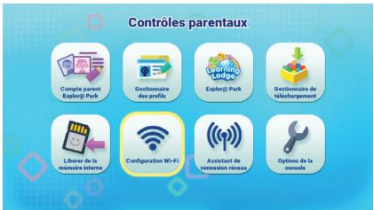 VTECH STORIO TV - Activer/désactiver la connexion wi-fi - 1