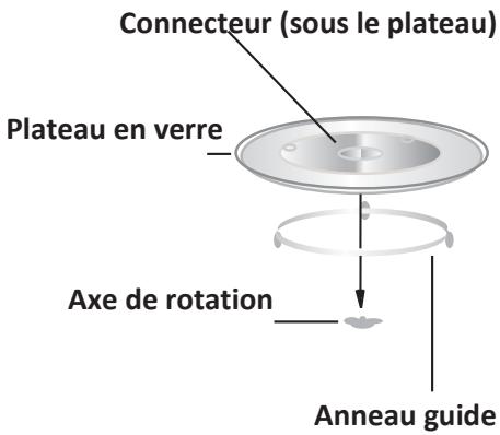MOULINEX MO28EGBL - Plateau rotatif - 1