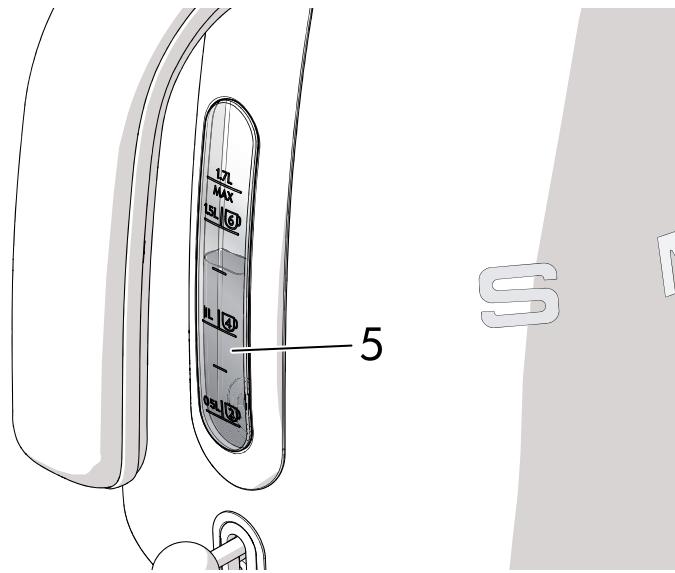 SMEG HLFO3SSEU - Indicateur du niveau d'eau (5) - 1
