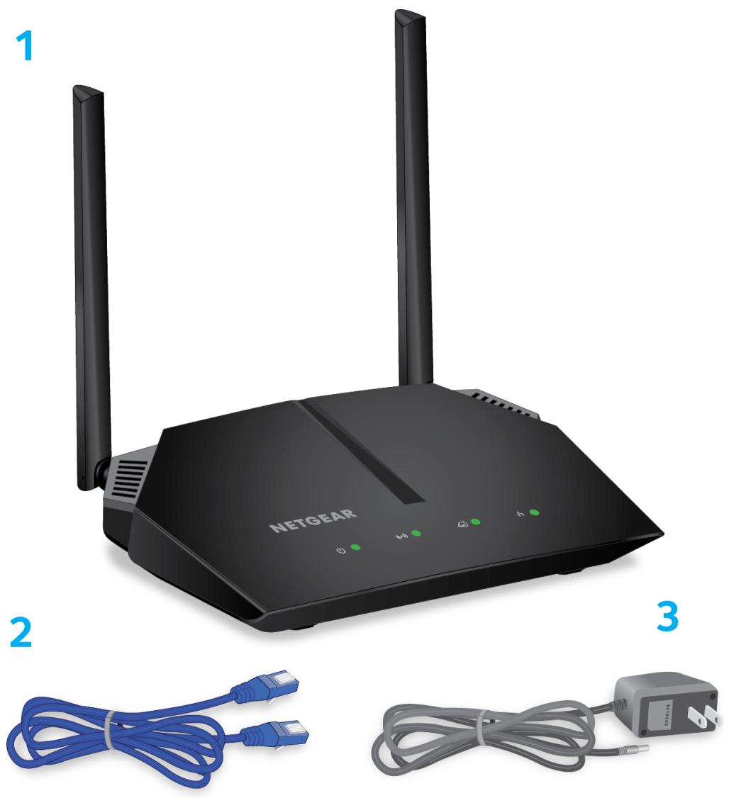 NETGEAR R6080-AC1000 - Unpack Your Router - 1