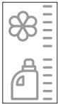 DARTY WTS8400WDOS - Sélection et annulation du dosage ou de l'utilisation du détergent en poudre - 9