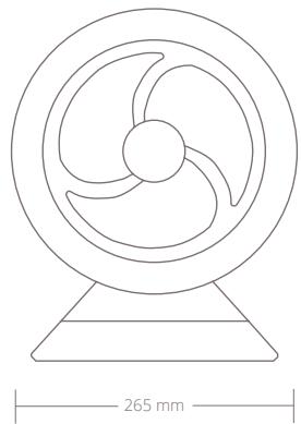DUUX VENTILATEURDXCFO08 - Spécifications techniques - 1