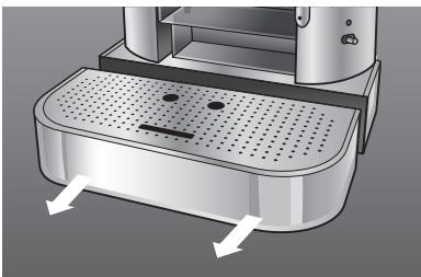 RIVIERA & BAR CE 336 - Nettoyage de la grille repose-tasses et du bac de recapture d'eau - 1