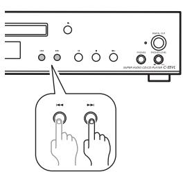 ONKYO CS-5VL - Sélectionner les pistes - 1