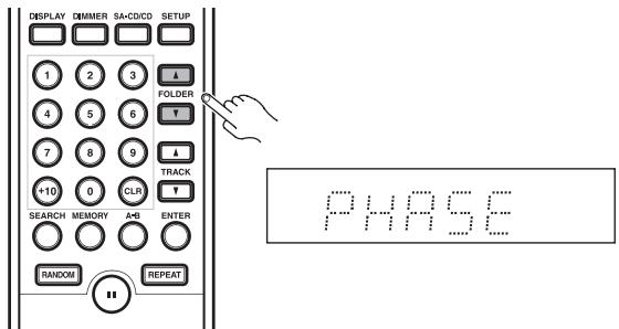 ONKYO CS-5VL - Appuyez sur le bouton SETUP de la télécommande. - 2