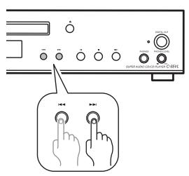 ONKYO CS-5VL - Recul rapide/avance rapide - 1