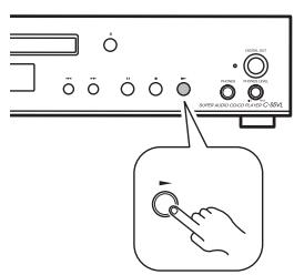 ONKYO CS-5VL - Placez les disques sur le plateau avec la face imprimée tournée vers le haut. - 3