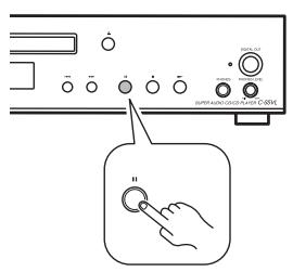 ONKYO CS-5VL - Pause de la lecture - 1