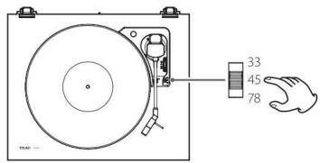 TEAC PLATINETOURNE_DISQUE_TN-180BT - ATTENTION - 5