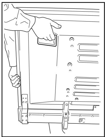 PIONEER PDK-TSO5 - En cas d'installation des haut-parleurs à la base de l'écran plasma - 1