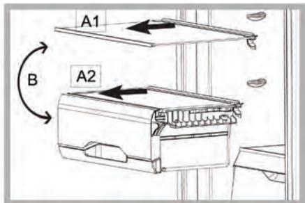 INDESIT Li7FF2SB - Récipient FLEXI USE BOX* - 1