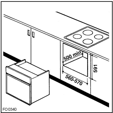 ZANUSSI ZBM 770 X - Fixation dans le meuble - 5