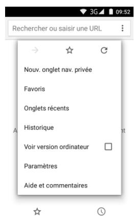 LOGICOM BBOT 553 NOIR - Utilisation des menus contextuels. - 2