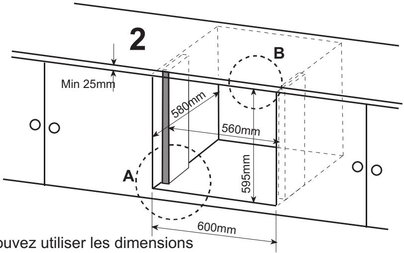 PROLINE POM 567 SS INOX - INSTALLATION DU FOUR ENCASTRABLE - 2