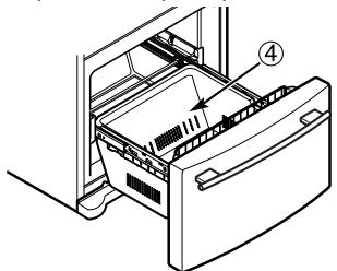 LG-GOLDSTAR GR-I2289STK - Installation du tiroir détachable - 6