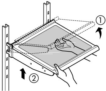 LG-GOLDSTAR GR-I2289STK - Réglage des tablettes - 1